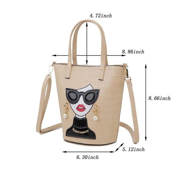 Bag Pebble Grain Domed Satchel - Picture 2 of 9